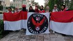 Momen Timnas Indonesia Disambut Meriah di Qatar