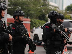 Pengamanan Ketat Jelang Debat Capres di Istora Senayan