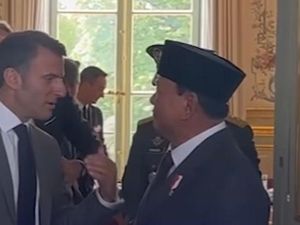 Jelang Debat, Prabowo Unggah Video Bareng Macron hingga Menhan AS-China