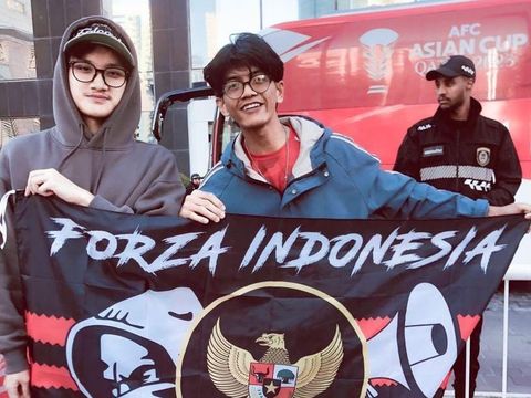Timnas Indonesia disambut hangat di Qatar.