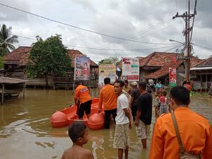 Ratusan Rumah Terendam Banjir di Muba, Warga Diminta Mengungsi