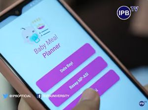 Dosen IPB Rancang Aplikasi Menu MPASI untuk Turunkan Stunting