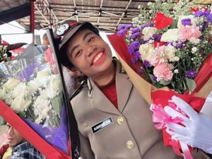 Atlet Tinju Papua Alberthina Warirowai Bersyukur Jadi Polwan via Program Rekpro