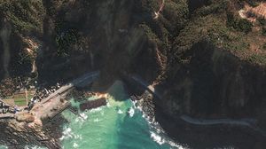 Citra Satelit Gambarkan Dahsyatnya Longsor Imbas Gempa di Jepang