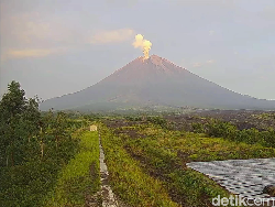 Gunung Semeru Erupsi, Semburkan Abu Vulkanik Setinggi 2 Km