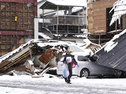 Tsunami 3 Meter Sempat Terjang PLTN Jepang Usai Gempa M 7,5
