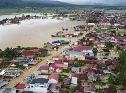 Banjir Kerinci-Sungai Penuh Belum Juga Surut, Begini Penampakannya