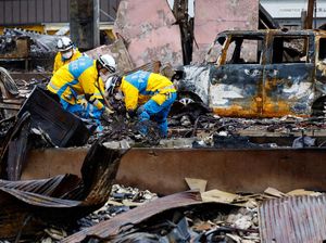 Pencarian Korban Gempa Jepang Terus Dilakukan Pencarian Korban Gempa Jepang Terus Dilakukan