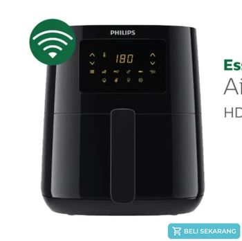 Philips Air Fryer Low Watt Digital HD9255/90
