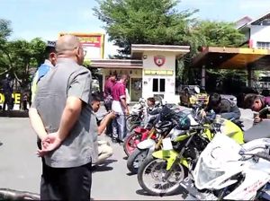 Polisi Tertibkan 121 Motor Berknalpot Brong di Aceh