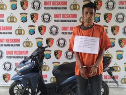 Pria di Tanjungbalai Ditangkap gegara Larikan Motor Teman