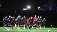 Tiba Di Qatar, Timnas Indonesia Langsung Latihan Ringan