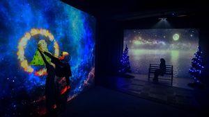 Hiburan Interaktif Lewat Wahana Video Mapping di Braga City Walk