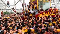 800 Ribu Warga Filipina Ikut Penguatan Iman di Festival Black Nazarene