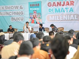 Alam Hadiri Talkshow dan Launching Buku Biografi Ganjar di Yogyakarta
