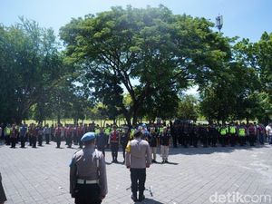 398 Polisi Diturunkan untuk Amankan Konser Kampanye Gibran di Denpasar