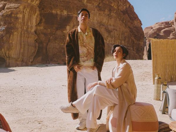 8 Gaya Selebriti Pose di Al Ula Arab Saudi, BCL Hingga Cristiano Ronaldo