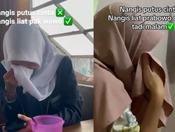 Ramai Pendukung Prabowo Bikin Konten Nangis Seusai Nonton Debat Pilpres