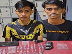 Dua Pemuda di Pangkalpinang Diciduk Polisi karena Edarkan Sabu