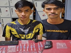Dua Pemuda di Pangkalpinang Diciduk Polisi karena Edarkan Sabu
