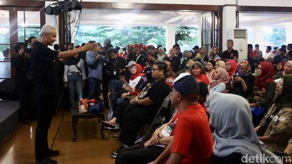Momen Ganjar Bertemu Pelaku UMKM Banyumas