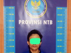 BNNP NTB Tangkap Pria yang Terima Ganja 1,1 Kg di Mataram