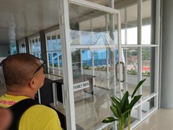 Pintu Terminal Pakupatan Pecah Usai Diresmikan, Pengelola Beri Penjelasan