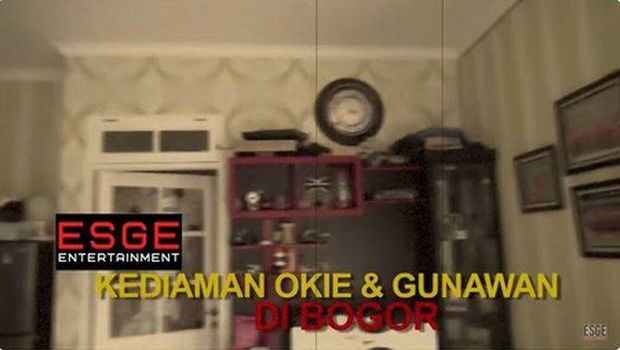 Rumah Okie Agustina dan Gunawan Dwi Cahyo