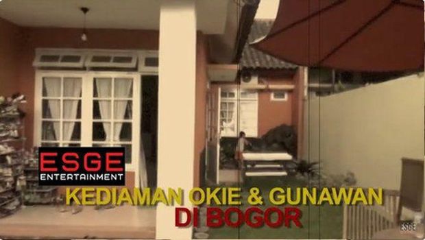 Rumah Okie Agustina dan Gunawan Dwi Cahyo