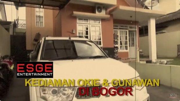 Rumah Okie Agustina dan Gunawan Dwi Cahyo