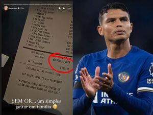 Thiago Silva Habiskan Rp 17 Juta Sekali Makan di Restoran Asia