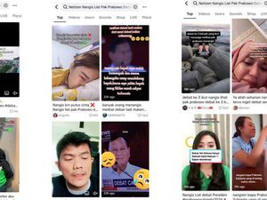 Reaksi Menangis di Medsos Usai Debat Capres Makin Hari Terus Bertambah