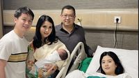 7 Momen Valencia Tanoe Lahiran Anak Pertama, Didampingi Suami & Keluarga