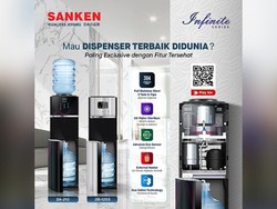 SANKEN Luncurkan Dispenser Infinite Series, Satu-satunya di Indonesia