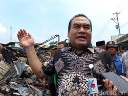 Bupati Blora Cek Pasar Ngawen yang Terbakar, Janji Secepatnya Penanganan