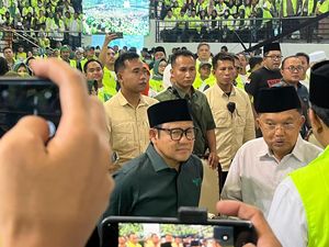 JK Semangati Cak Imin: Masa Kalah dengan Gibran? JK Semangati Cak Imin: Masa Kalah dengan Gibran?