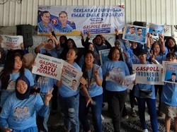 Emak-emak Sidoarjo Kini Gabung Gaspoll Bro Siap Menangkan Prabowo-Gibran
