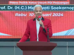 Ganjar di Depan Megawati: Ibu, Kami Bangga Jadi Bagian PDIP