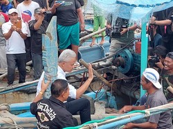 Ganjar Terima Keluhan Nelayan soal Solar di Brebes Usai Hadiri HUT PDIP