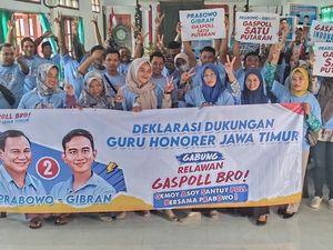 Guru Honorer Jawa Timur Ikut Gabung Gaspoll Bro Menangkan Prabowo-Gibran
