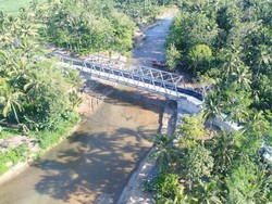 Tuntas Dikerjakan, Jembatan Penghubung Sitiarjo-Sidodadi Malang Bisa Dilewati