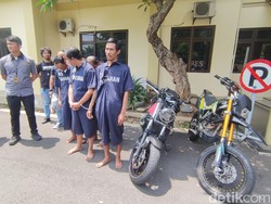 Pura-pura Test Drive Lalu Larikan Motor, Komplotan Maling Dibekuk