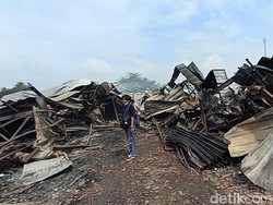 Penampakan Pasar Ngawen Blora Usai Kebakaran Hanguskan Ratusan Kios-Los