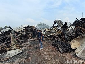 Penampakan Pasar Ngawen Blora Usai Kebakaran Hanguskan Ratusan Kios-Los Penampakan Pasar Ngawen Blora Usai Kebakaran Hanguskan Ratusan Kios-Los