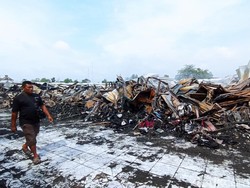 Kebakaran Pasar Ngawen Blora Diduga gegara Lilin, Polisi Tunggu Gelar Perkara