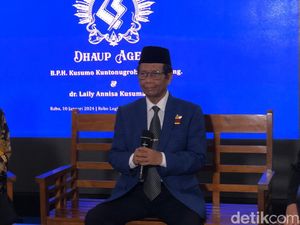 Cerita Mahfud Md Usai Saksikan Langsung Ijab Putra Paku Alam X