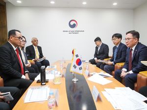 Terbang ke Soul, Menhub Temui Wamen Transportasi Korsel Bahas LRT Bali