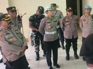 Polsek Kebayoran Baru Sosialisasi Pemilu Damai hingga ke Hotel