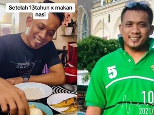 Pria Ini Jalani Diet dengan Puasa Makan Nasi 13 Tahun