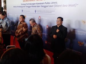 Zulhas hingga Prabowo Hadiri Seminar Nasional Giant Sea Wall